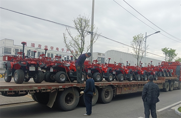 15輛消防摩托車前往眉山市彭山區(qū)應急管理局